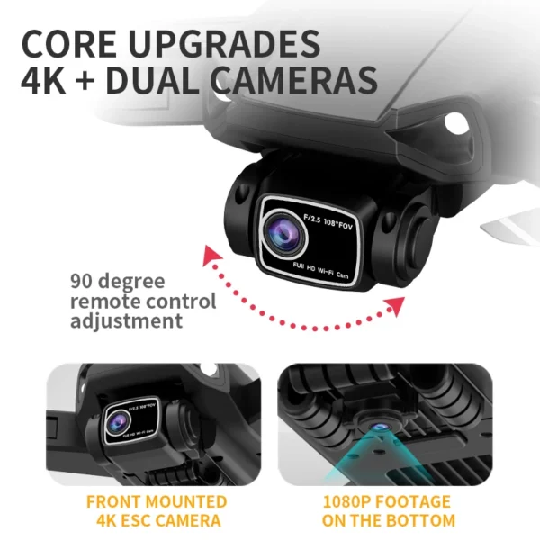 L900 PRO SE 4K HD Dual Camera Drone Visual Obstacle Avoidance Brushless Motor GPS 5G WiFi RC Drone Professional FPV - Image 2
