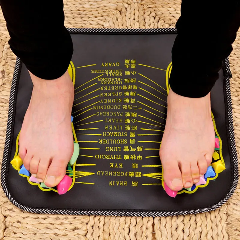 Walk Stone Massage Mat Chinese Reflexology Pain Relief Foot Spa Mat Ease Tiredness Of The Muscle And Nerve Ache - Image 2