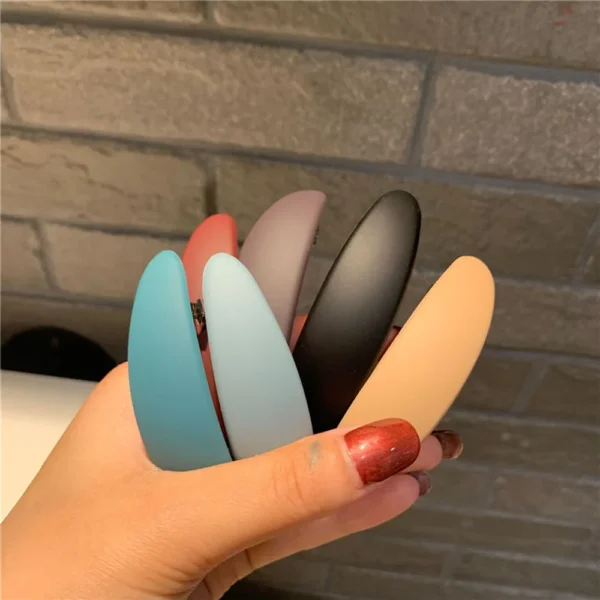 Fashion Matte Geometric Hair Clip Elegant Women Barrettes Hairpins Ponytail Holder Hairgrips Girls Hair Accessories Styling Tool - Image 4