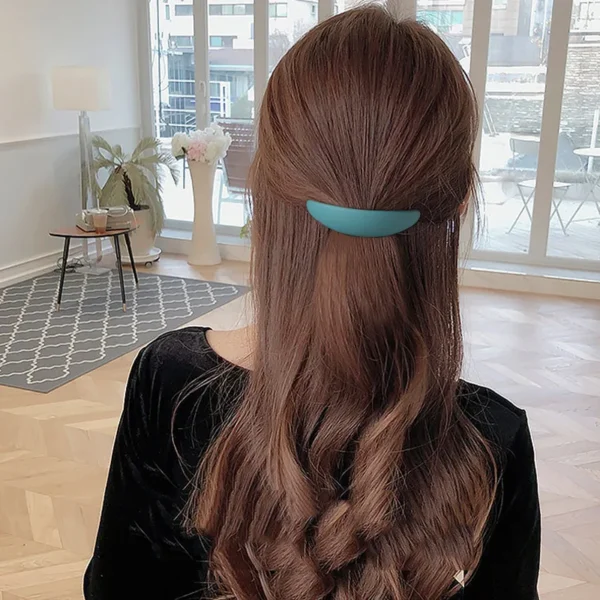 Fashion Matte Geometric Hair Clip Elegant Women Barrettes Hairpins Ponytail Holder Hairgrips Girls Hair Accessories Styling Tool - Image 5