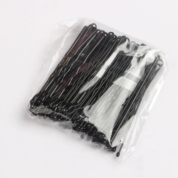 50 Pcs 4 Colors 5cm Hair Clip Lady Hairpins Curly Wavy Grips Hairstyle Hairpins Women Bobby Pins Styling Hair Accessories - Image 3
