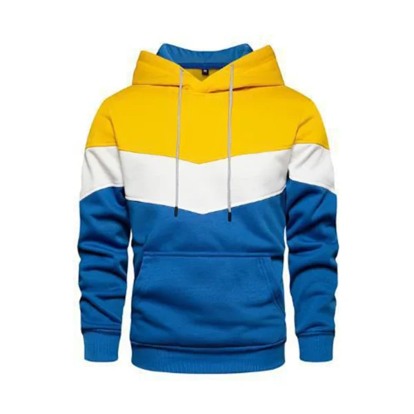 Spring Autumn Men's Hoodies Color Striped Slim Hooded Sweatshirts Mens Coats Male Casual Sportswear Streetwear Dropshipping - Image 5