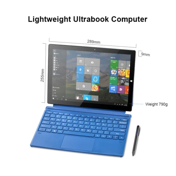 PiPO W12 4G LTE Tablet PC 12.3 Inch 8GB 256GB Windows 10 System Qualcomm Snapdragon 850 Octa Core up to 2.96GHz GPS 2880 x 1920 - Image 5