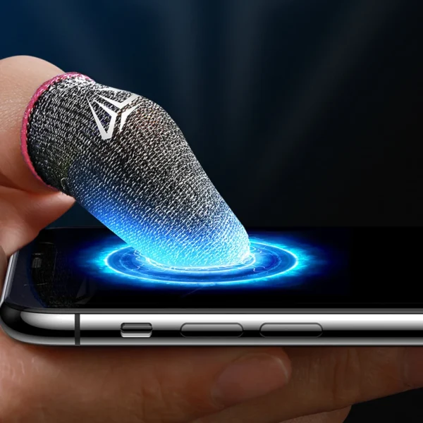 10pcs Mobile Game Fingertip Gloves – Sweatproof, Anti-Slip, Breathable Touchscreen Finger Sleeve for PUBG Gaming - Image 3