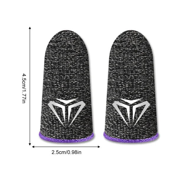10pcs Mobile Game Fingertip Gloves – Sweatproof, Anti-Slip, Breathable Touchscreen Finger Sleeve for PUBG Gaming - Image 5
