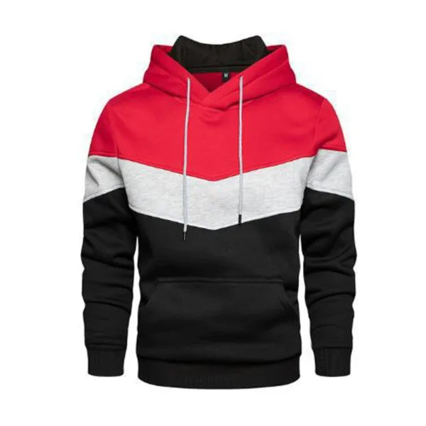 Spring Autumn Men's Hoodies Color Striped Slim Hooded Sweatshirts Mens Coats Male Casual Sportswear Streetwear Dropshipping - Image 4