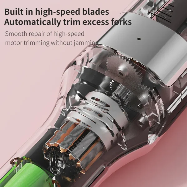 Split Hair Trimmer Hair Split Ends Dry Damaged Brittle Professional Automatic Trim Split Women Cordless Hair Cutting Machine - Image 3