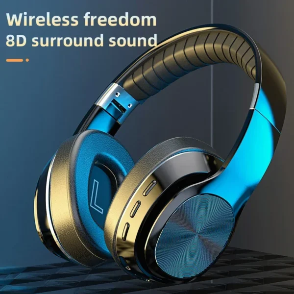 Lenovo Wireless HiFi Earphones – Bluetooth 5.0, Over-Ear, TF Card/FM Radio Support for Phones & PCs - Image 6