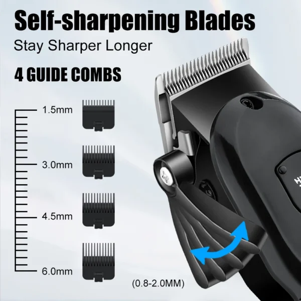 HIENA hair clipper Shaver Professional electric scissors push Barber shop hair trimmers Hair cutting machine trimmer for men - Image 4