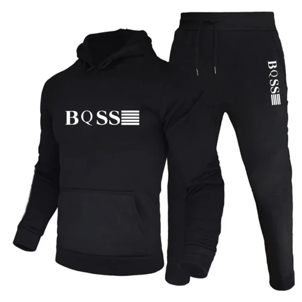 2025 Men's sportswear fashion sportswear women's hoodie + pants two-piece running casual sweatshirt sweatpants men's clothing