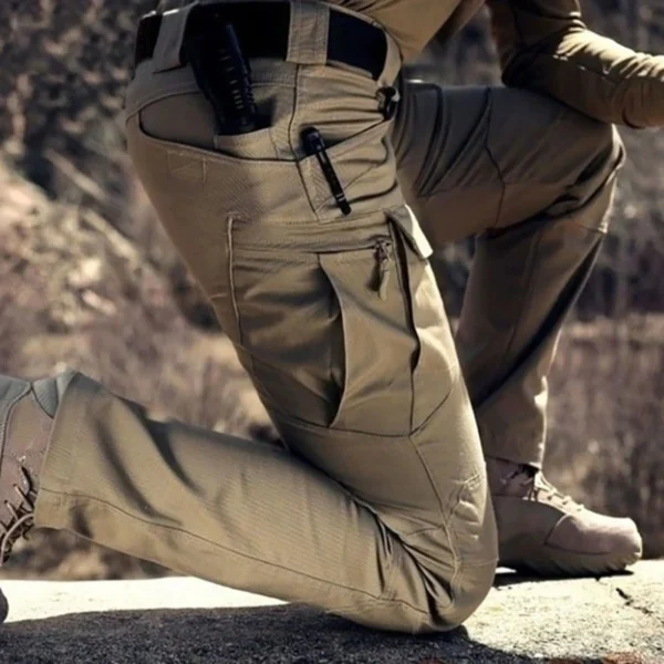 Tactical Cargo Pants Men Outdoor Waterproof SWAT Combat Camouflage Trousers Casual Multi Pocket Pants Male Work Joggers - Image 3