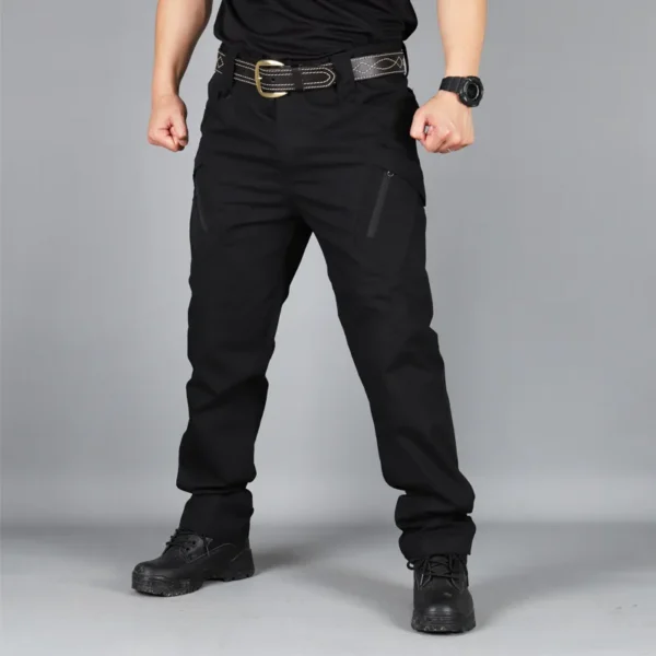 Tactical Cargo Pants Men Outdoor Waterproof SWAT Combat Camouflage Trousers Casual Multi Pocket Pants Male Work Joggers - Image 4