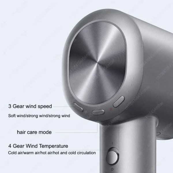 XIAOMI MIJIA High Speed Hair Dryer H701 Water Ion 65m/s Wind Speed 220V Professional Hair Care Quick Drye Negative lon HairDryer - Image 4