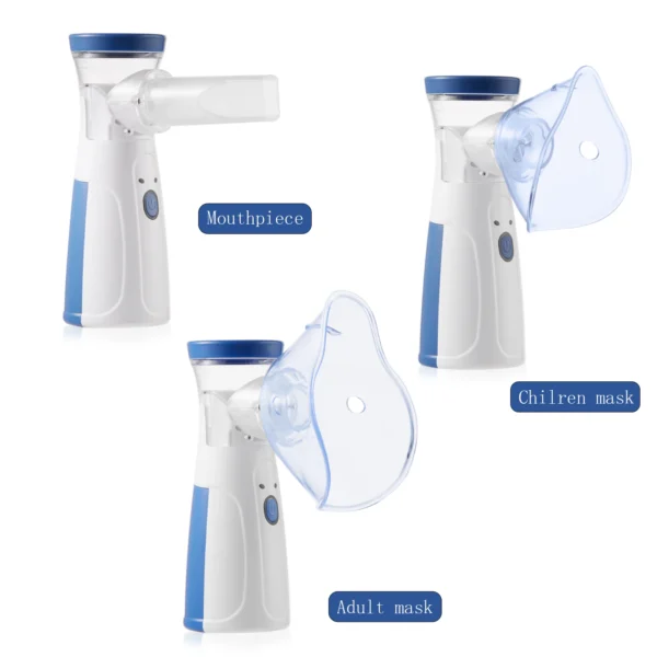Medical Silent Mesh Nebulizer Handheld Asthma Ultrasonic Inhaler Atomizer For Adults Children Health Care Mini Healthy Humidifie - Image 3