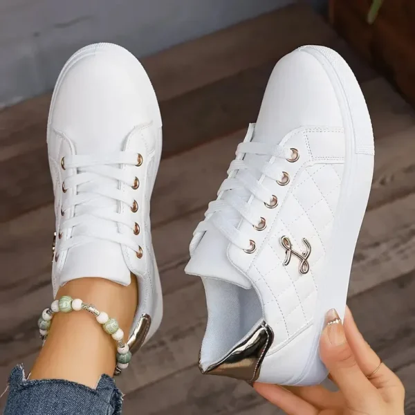 Women Sneakers 2024 Summer Fashion Breathable Shoes Woman Soft Sole Walking Sneakers Casual Women Sneaker White Sneakers Women - Image 5