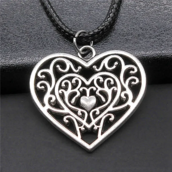 Necklace S Supplies For Jewelry Men Accessories Heart Angel Supplies Chain Length 45+4cm - Image 6