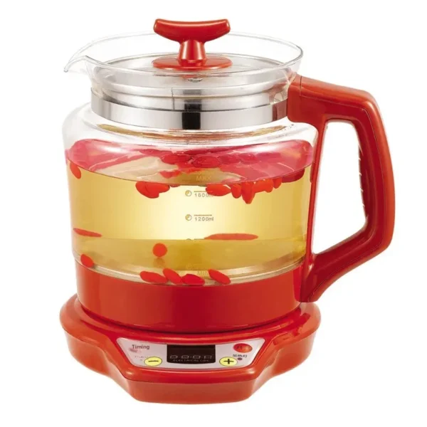 Classic 2L Multifunctional High Borosilicate Glass Health Care Pot Smart Timer Healing Soup Pot Boiler Pot For Home Use - Image 2
