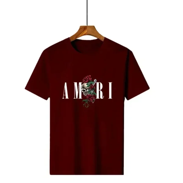 Retro Y2k T-shirt Cotton Soft Graphic Print Tees for Male Designer Luxury Short Sleeve Vintage O-neck Tops Summer Man Clothing - Image 2