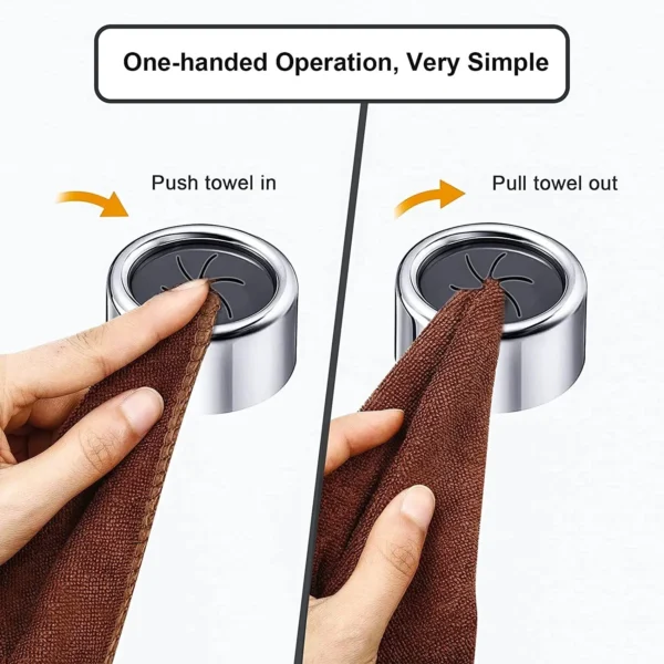 3PCS Non Punching Dishwashing Cloth Storage Clip Dishcloth Clip Kitchen Household Gloves Hook Towel Rack Hole Clip Wall Hanging - Image 3