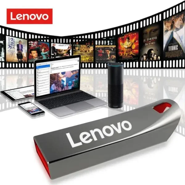 Lenovo 2TB USB 3.0 Flash Drive – High-Speed Metal, Waterproof, 1TB, 512GB, 256GB Portable USB Stick - Image 6