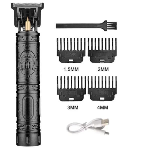Professional Hair Clipper for Men T9 Electric Hair Cutting Machine Hair Cut Remover Barber Shaver Rechargeable Hair Trimmer - Image 2