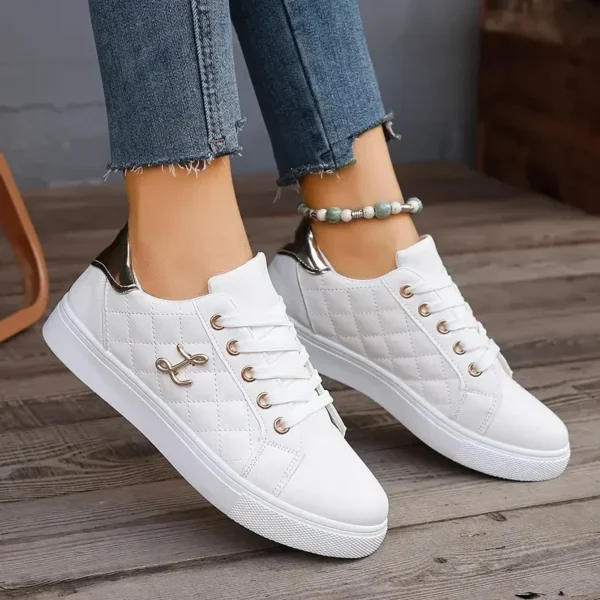 Women Sneakers 2024 Summer Fashion Breathable Shoes Woman Soft Sole Walking Sneakers Casual Women Sneaker White Sneakers Women - Image 6