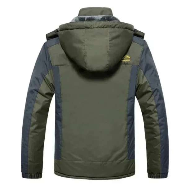 Winter Jacket Men Thick Fleece Waterproof Outwear Unload Jackets Men's Windbreaker Army Green Parka Raincoat Coats Plus Size 9XL - Image 6