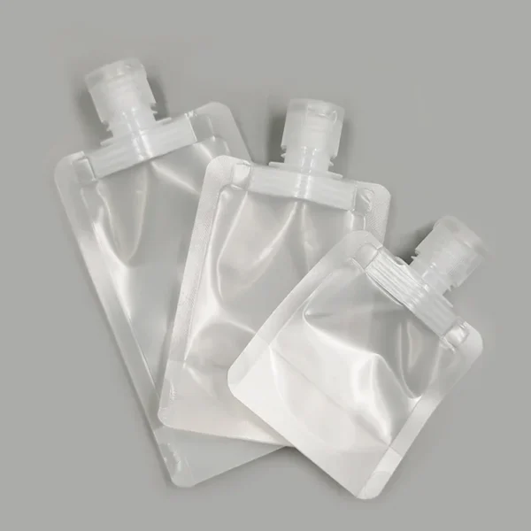 Flip-top Nozzle Bags Travel Convenient Lotion Shampoo Dispenser Bags Miniature Skincare Products Disposable Packaging Bags - Image 2