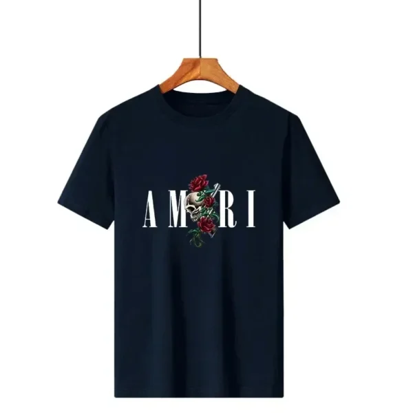 Retro Y2k T-shirt Cotton Soft Graphic Print Tees for Male Designer Luxury Short Sleeve Vintage O-neck Tops Summer Man Clothing - Image 3
