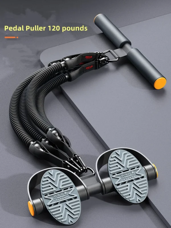 Pedal Type Tensioner Multifunctional Tension Device for men's Fitness,Back, Abdomen, and Abdominal Muscle Training, Pull Rope - Image 4