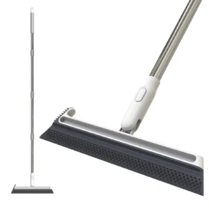 EHOMGUI Magic Squeegee Broom for Carpet, Rug and Floor Cleaning, Living Room, Kitchen,Tiles