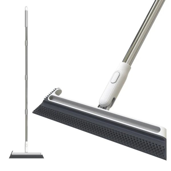 EHOMGUI Magic Squeegee Broom for Carpet, Rug and Floor Cleaning, Living Room, Kitchen,Tiles