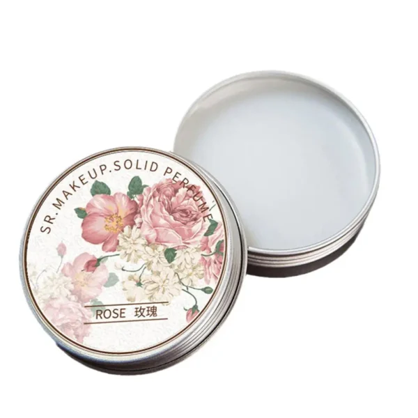 Woman Lavender Solid Perfume Portable Solid Balm Fresh Deodorants Flower Body Fragrances Plant Long-lasting Elegant Aroma C Y0D1 - Image 5