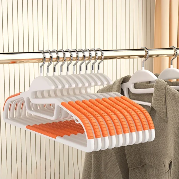 New 10PCS Clothes Hanging Household Hangers Non-slip Dormitory Bedroom Special Storage Clothes Hanging No Trace - Image 2