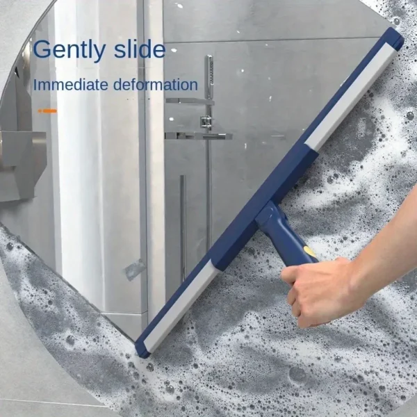 Multifunctional Glass Wiper Magic Silicon Telescopic Scraper Mop Suitable for Wet and Dry Bathroom Kitchen Efficiently Scrapes - Image 4