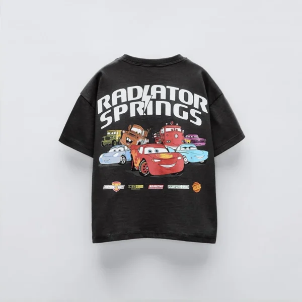 0-6Years Old Child Fashion T-shirt Summer New Style Costume Kids Round Neck Tees Kids Simple Cute Thin Loose Short Sleeve Tops - Image 4