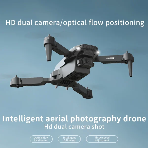 KBDFA 2025 E88 Professional Wide-Angle RC Drone HD 4K Camera Mode Foldable Helicopter Aircraft Quadcopter Drone Kid Gift Toy - Image 2
