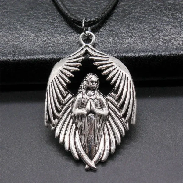Necklace S Supplies For Jewelry Men Accessories Heart Angel Supplies Chain Length 45+4cm