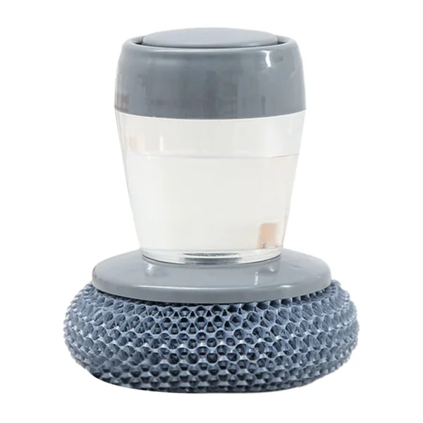 Kitchen Soap Dispensing Dishwashing tool Cleaning Brushes Easy Use Scrubber Wash Clean Tool Soap Dispenser Brush Gadgets - Image 6