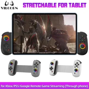 Bluetooth-Compatible Android Gamepad – Telescopic Tablet Game Controller for PC, PS4, Switch, iOS Mobile