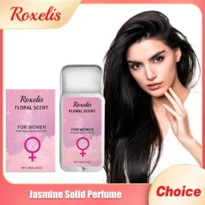 Jasmine Solid Balm Light Smell Long Lasting Fragrance Pheromone Scent Date Party Attacting Men Charm Women Portable Solid Balms