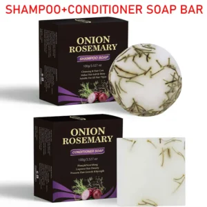 Rosemary Hair Strengthens Shampoo and Conditioner Bar Cleanses and Helps Strengthen Weak and Brittle Hair