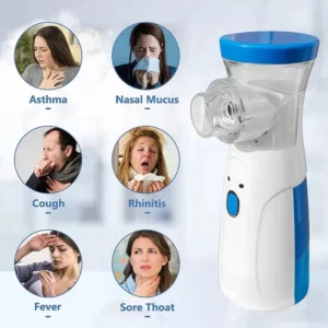 Medical Silent Mesh Nebulizer Handheld Asthma Inhaler Atomizer Children Health Care Mini Portable Nebulizer Humidifier Battery