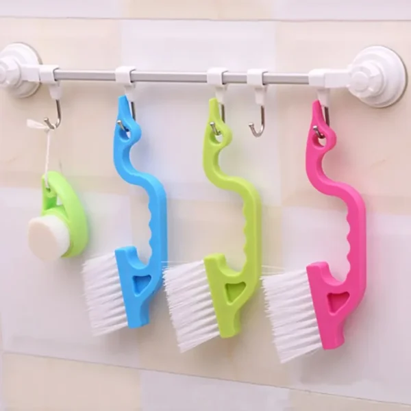 2 In 1 Windows Gap Household Cleaning Brush Flat Mouthed Shovel Useful Things For Kitchen Bathroom Toilet Tools Home Supplies - Image 6