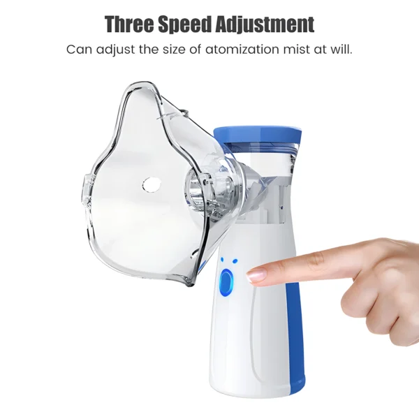 Silent Mesh Handheld Nebulizer Asthma Inhaler Atomizer Mini Portable Nebulizer Humidifier Children Health Care - Image 2