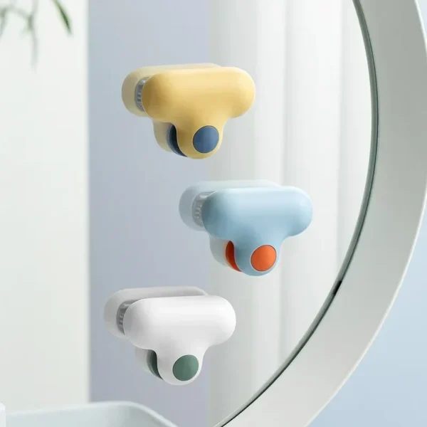 Bathroom Mirror Cleaner Holder Hook Kitchen Window Cleaner Car Glass Shower Defogging Squeegee Window Glass Wiper Scraper - Image 2