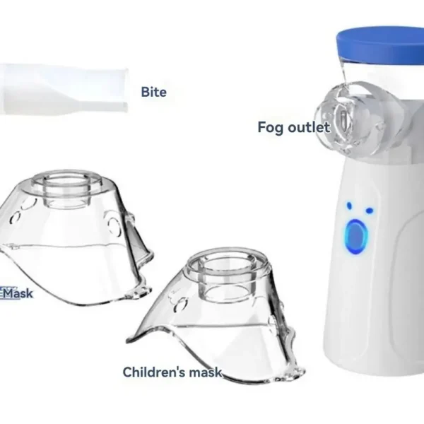 Medical Silent Mesh Nebulizer Handheld Asthma Inhaler Atomizer Children Health Care Mini Portable Nebulizer Humidifier - Image 2