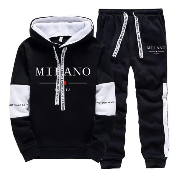 Newest Men’s Sportswear, Hooded Sweatshirts and Jogger Pants, Casual Sport Hoodies for Daily Wear - Image 3