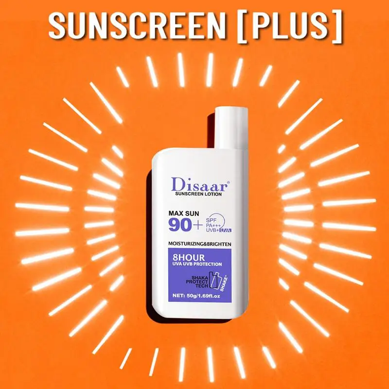 Body Sunscreen SPF 90 Light And Thin Face Sunscreen Light And Thin Moisturizing Cream Body Sunscreen Protects Against UV Rays - Image 5