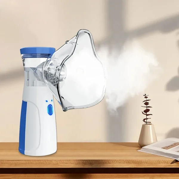 Medical Silent Mesh Nebulizer Mini Humidifier Asthma Inhaler Portable Adult Children Atomizer Baby Breathing Home Health Care - Image 2
